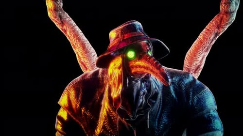 Plague Doctor VJ Loop