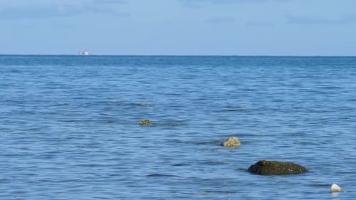 Sea Bay und Stone Underwater