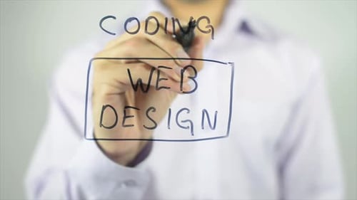 Web Design, Writing on Screen