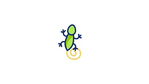 Icône animée Gecko