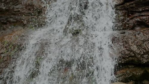 Beautiful Waterfall Fresh Water Cascade Nature