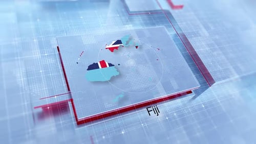 Displaying The Fiji Map