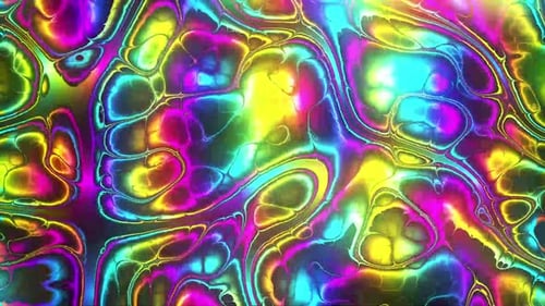Rainbow Turbulent Noise Background