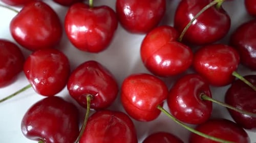 a Lot of Berries Cherries Red Juicy Spin