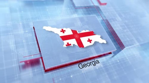 Displaying The Georgia Map
