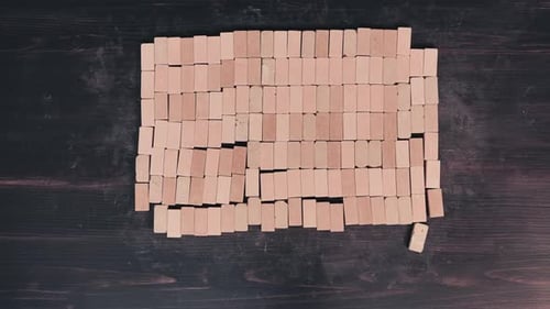 Crafting Miniature Red Bricks A CloseUp Showcase