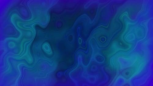 Abstract Background with Swirling Teal Blue and Purple