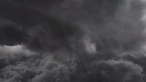 Ominous Storm Clouds Time Lapse