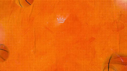 Dynamic Grunge Basketball Opener Background