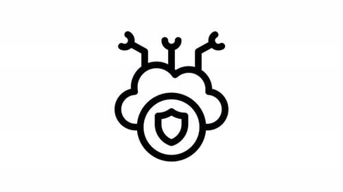 Animation des Cloud-Speicherzeile-Symbols