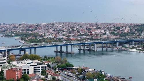 Istanbul Golden Horn Bridge