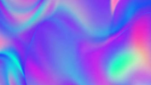 Lebendiger holographischer Bewegungshintergrund mit flüssigem Farbverlauf