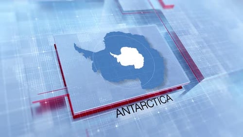 Displaying The Antarctica Map