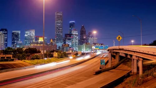 Breathtaking And Beautiful View Of Houston