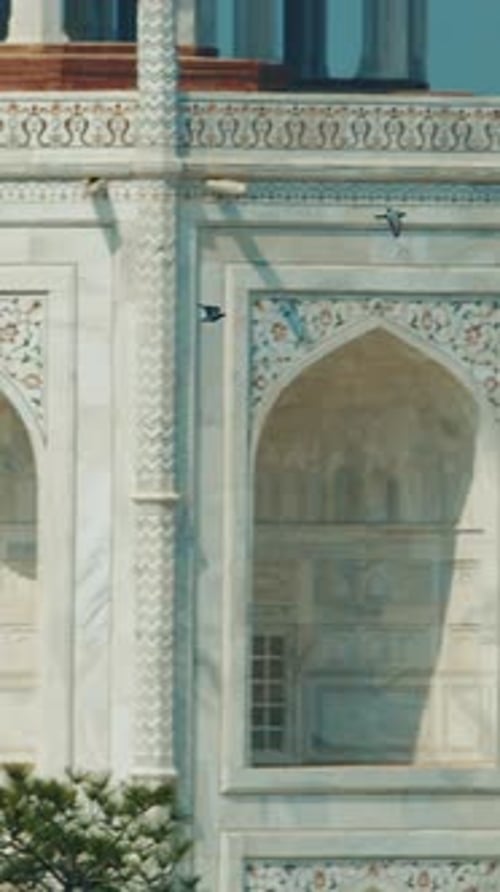 Agra, Uttar Pradesh, Inde, noir