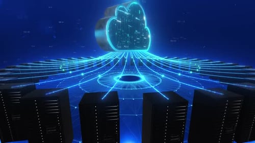 Data Center Room Data Upload To Cloud Server