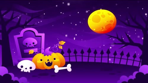 Halloween Background Loop