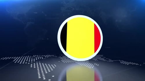 Belgium Flag Transition