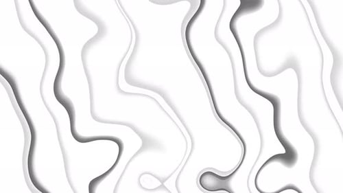 Abstract Fluid Wavy Motion Background Seamless Loop