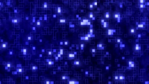 Data Technology Futuristic Dot Moving, Futuristic Loop Animation Of Small Dot Data Flow Background