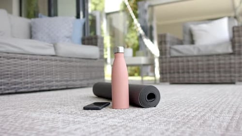 Exercise Equipment Still Life Indoors