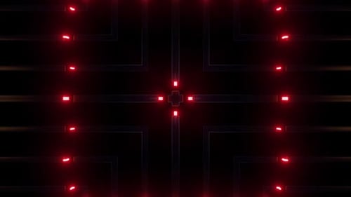 Dynamic neon light abstract background with futuristic design and glow