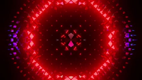 Red Hell Equalizer For Party Vj Loop Background HD