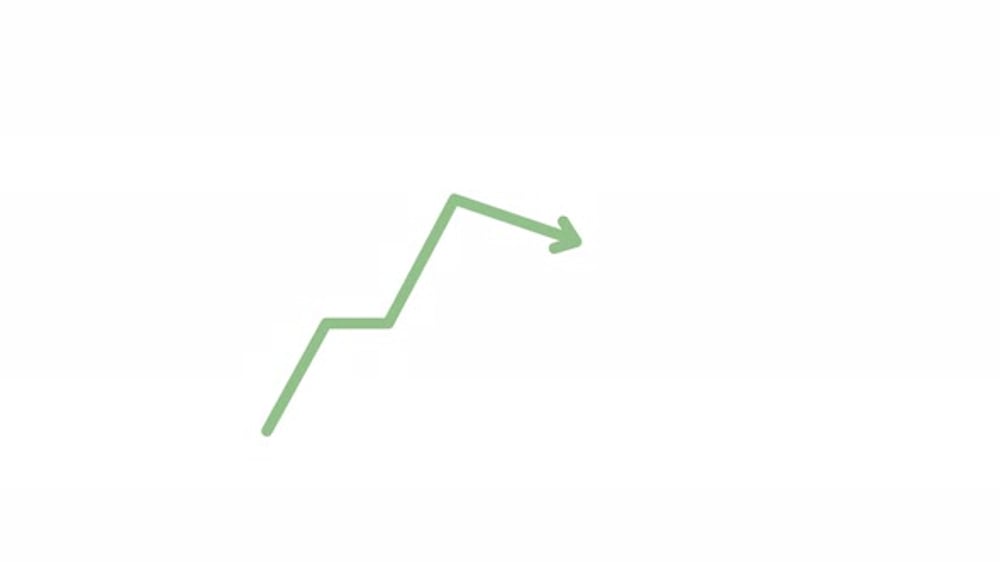 Animated Green Arrow Rising Up, Elements Motion Graphics ft. graph up ...