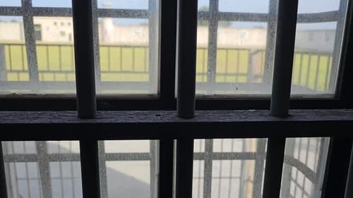 Prison Jail Cell Window Bars