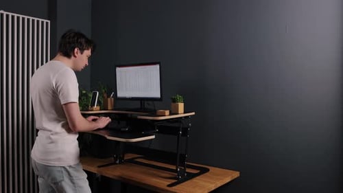 Input Device Standing Desk Desk Document