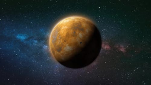 Rotating Abstract Planet in Cosmic Starry Space