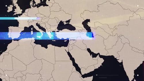 Nachrichtenkarte von Syria Hud