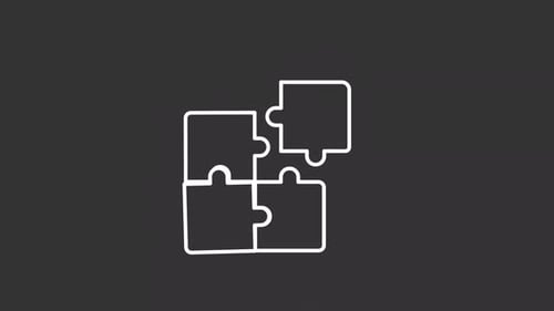 Animation en ligne blanche d'incompatibilité