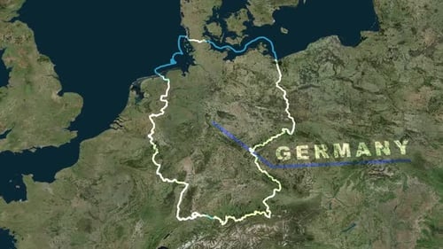 Germany Map Animation