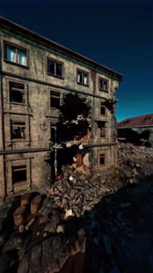 Ancient Building With Multiple Windows