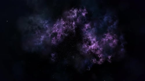 Dynamic Space Nebula and Starfield Background Loop