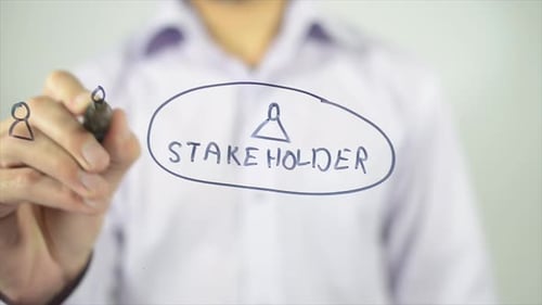 Stakeholder Network, Writing on Screen