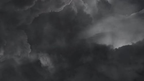 Storm Clouds Time-Lapse: Dark and Ominous Sky
