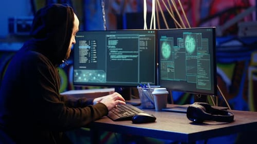 Joyous Cracker feiert, nachdem er es geschafft hat, Software zu rauben