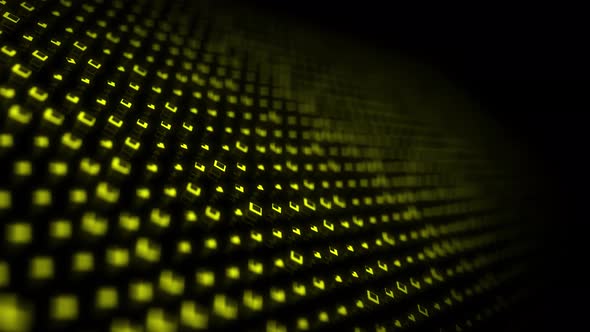 Modern abstract Dynamic Motion Graphics yellow black background ...
