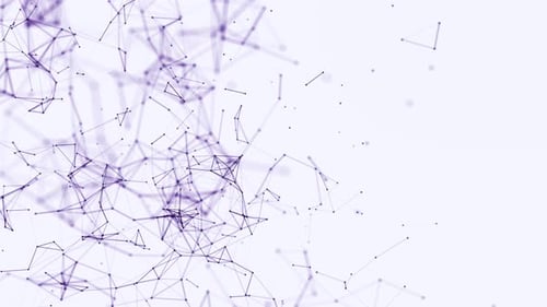 Abstract Digital Plexus Network Background