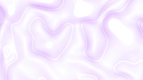 Abstract Fluid Lines Glowing Background Animation