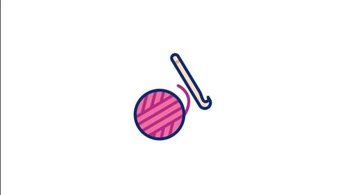 Crochet Animated Icon