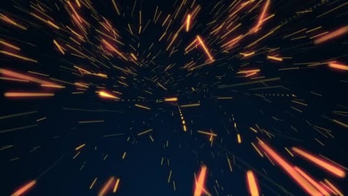Glowing Hot Gunfire Ammunition Tracers Background