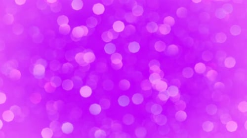 Violetter Hintergrund mit weißen Bokeh-Lichtern