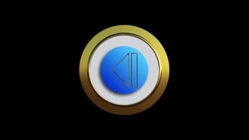 Right Arrow Blue Alpha V1