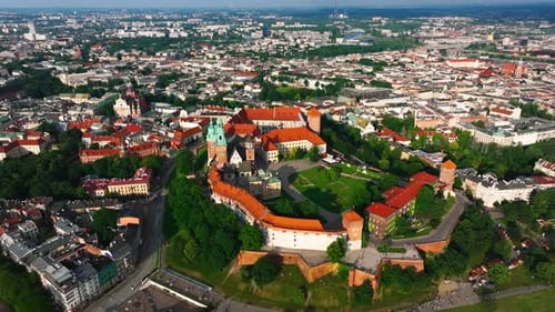 Krakow, Poland. Wawel royal Castle
