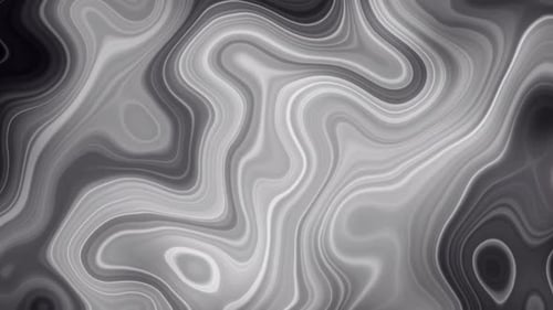 Seamless Abstract Flowing Liquid Lines Loop Background