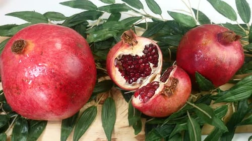 Ripe Pomegranates