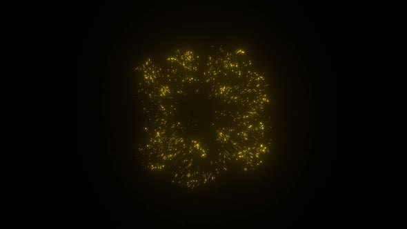 Golden Particle Burst Celebration Element, Backgrounds Motion Graphics ...